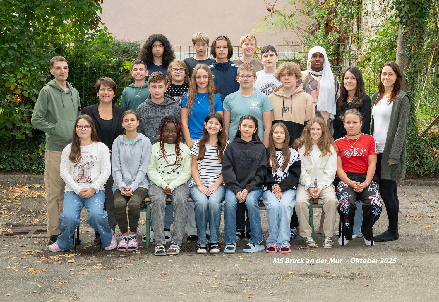 Klassenfoto 1a Großansicht 2025/26
