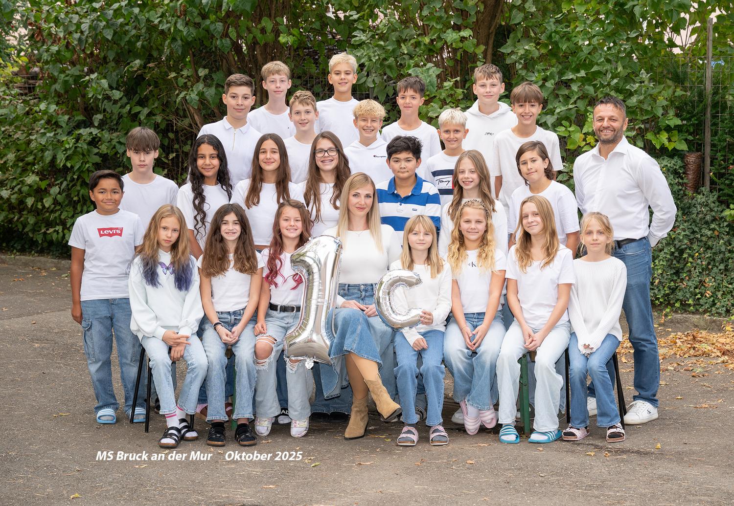 Klassenfoto 1c Großansicht 2025/26