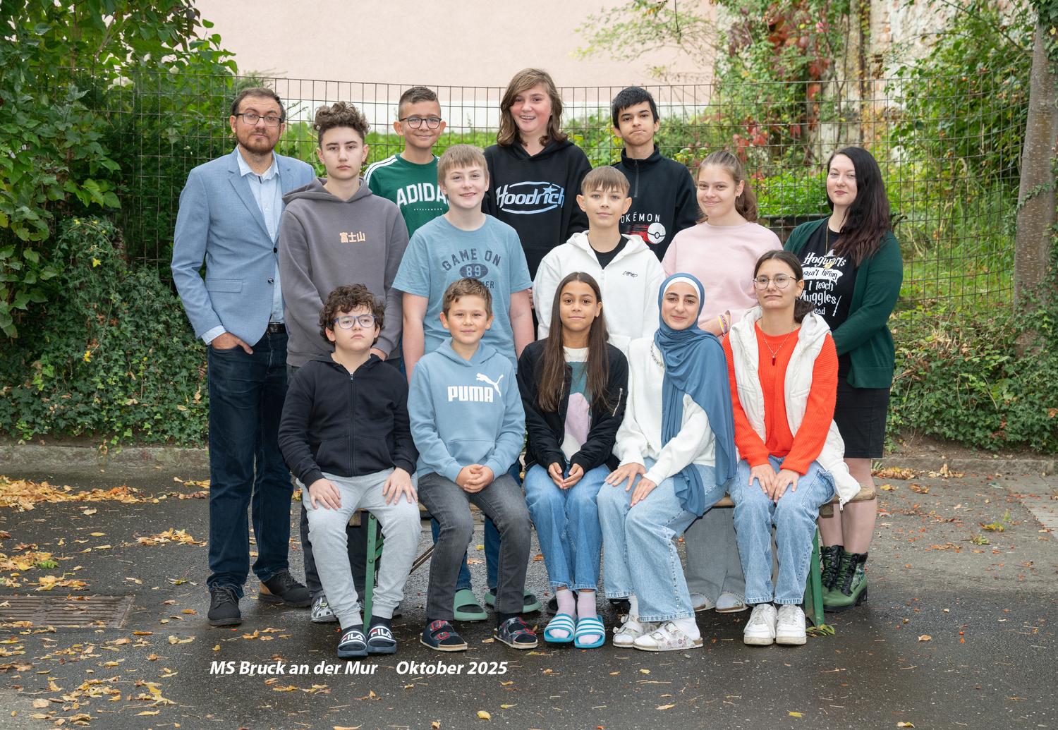 Klassenfoto 2a Großansicht 2025/26
