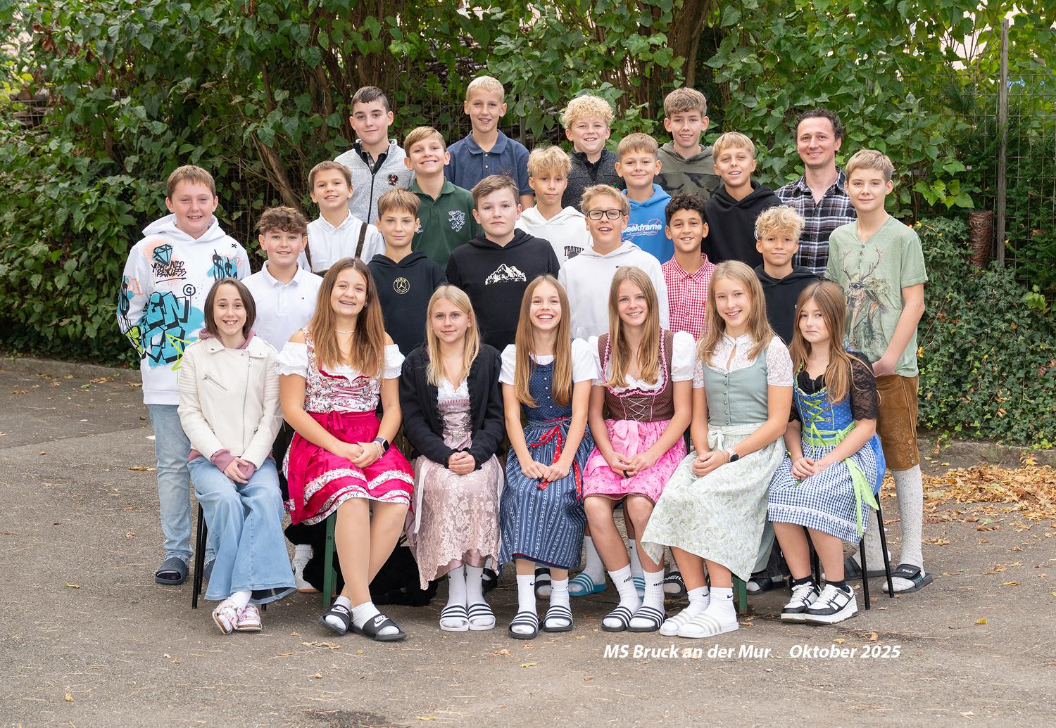 Klassenfoto 2c Großansicht 2025/26